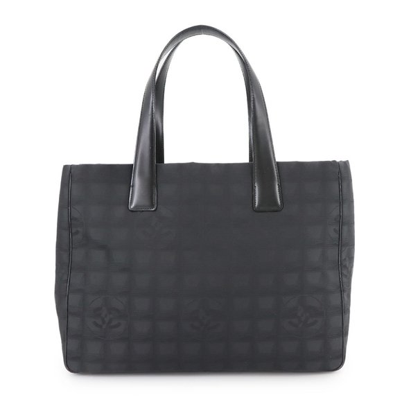 CHANEL Black Leather Tote Bag - Picture 1 of 9